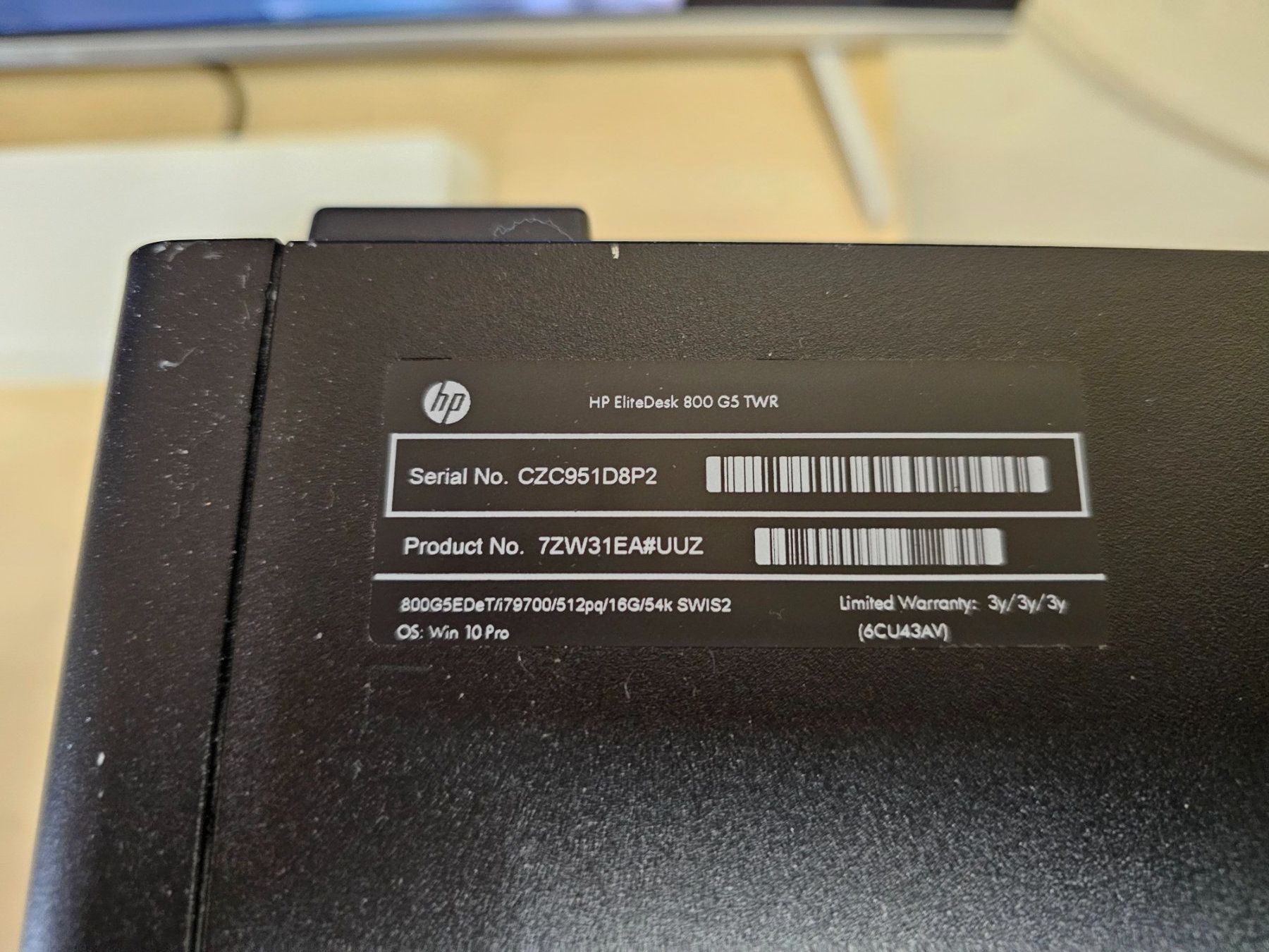 Hewlett Packard PC: HP Elite Desk Defekt – Usato da Burgdorf venduto da weggu.666 2