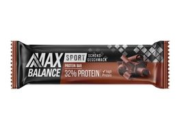 MAXBALANCE | 12x leckerer 32% Proteinriegel Schoko-Geschmack