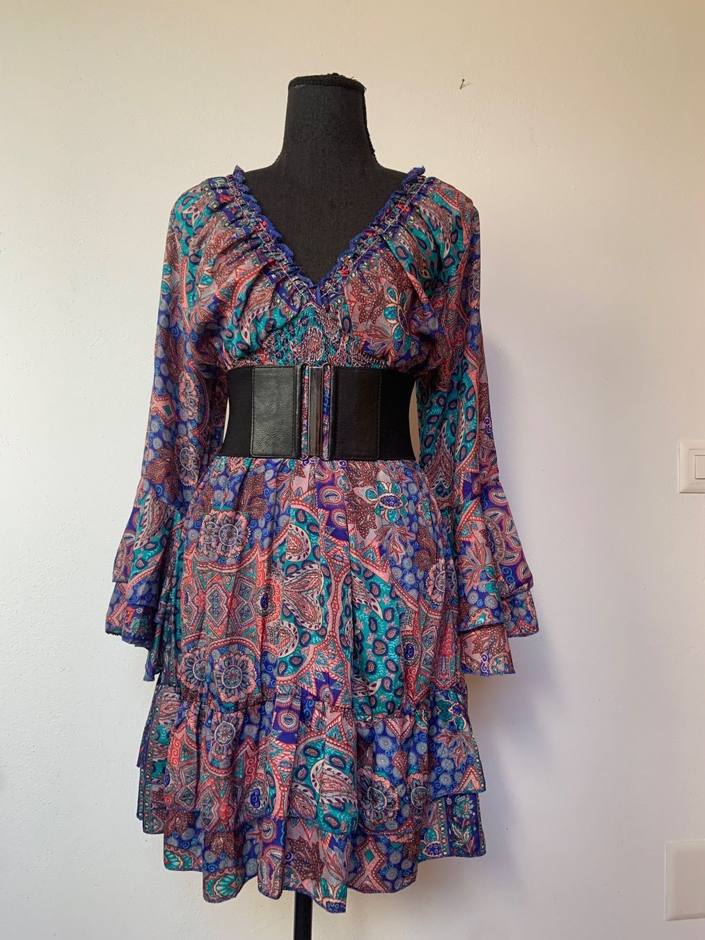 Vestiti: Boho Minikleid aus Seide – Nuovo (secondo la descrizione) da Sigriswil venduto da ck56 1