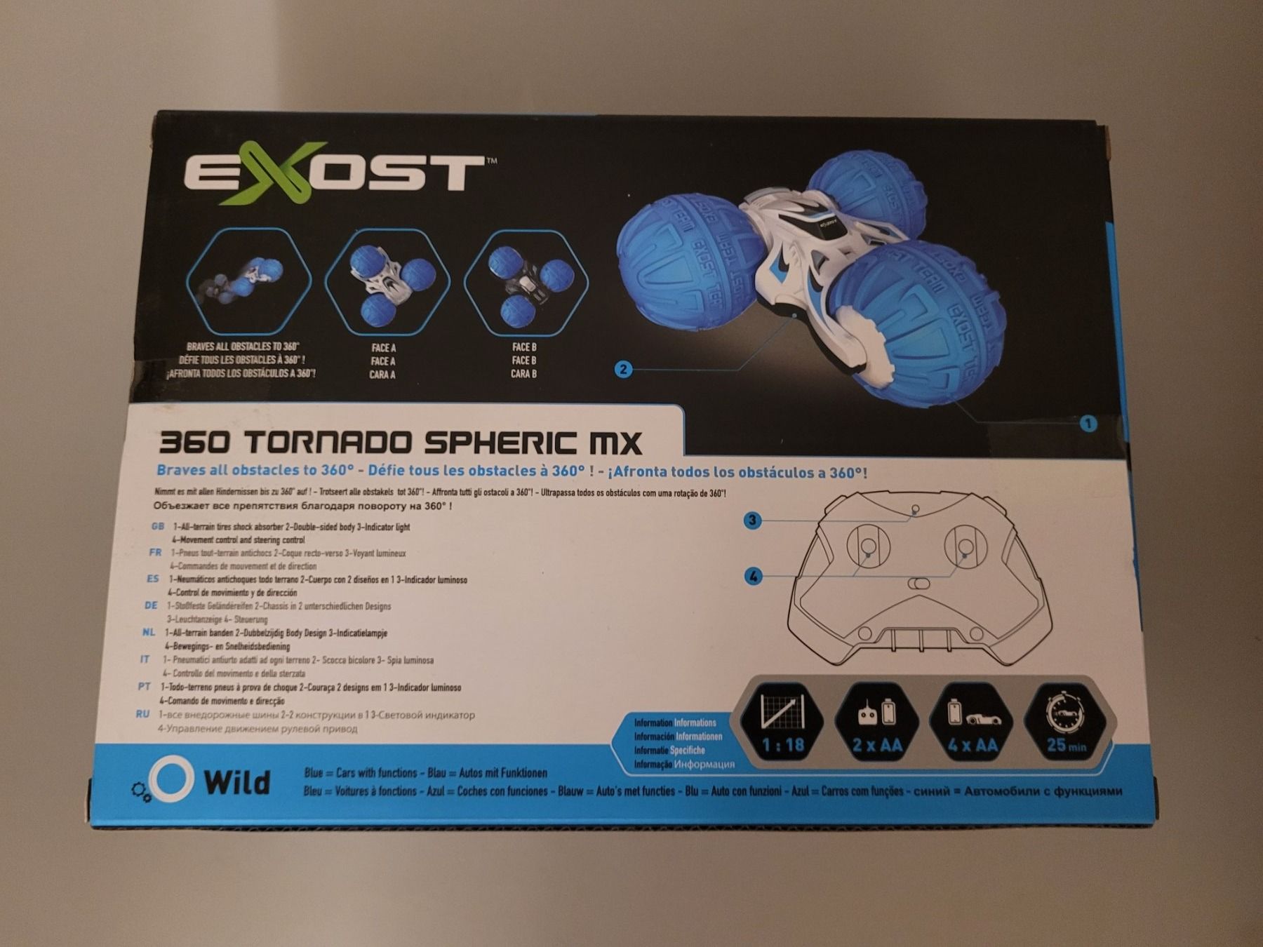 Giocattoli: Excost 360 Tornado Speric MX Ab 5 Jahren – Nuovo e nell'imballaggio originale da Oberuzwil venduto da aseinkaufswelt 1