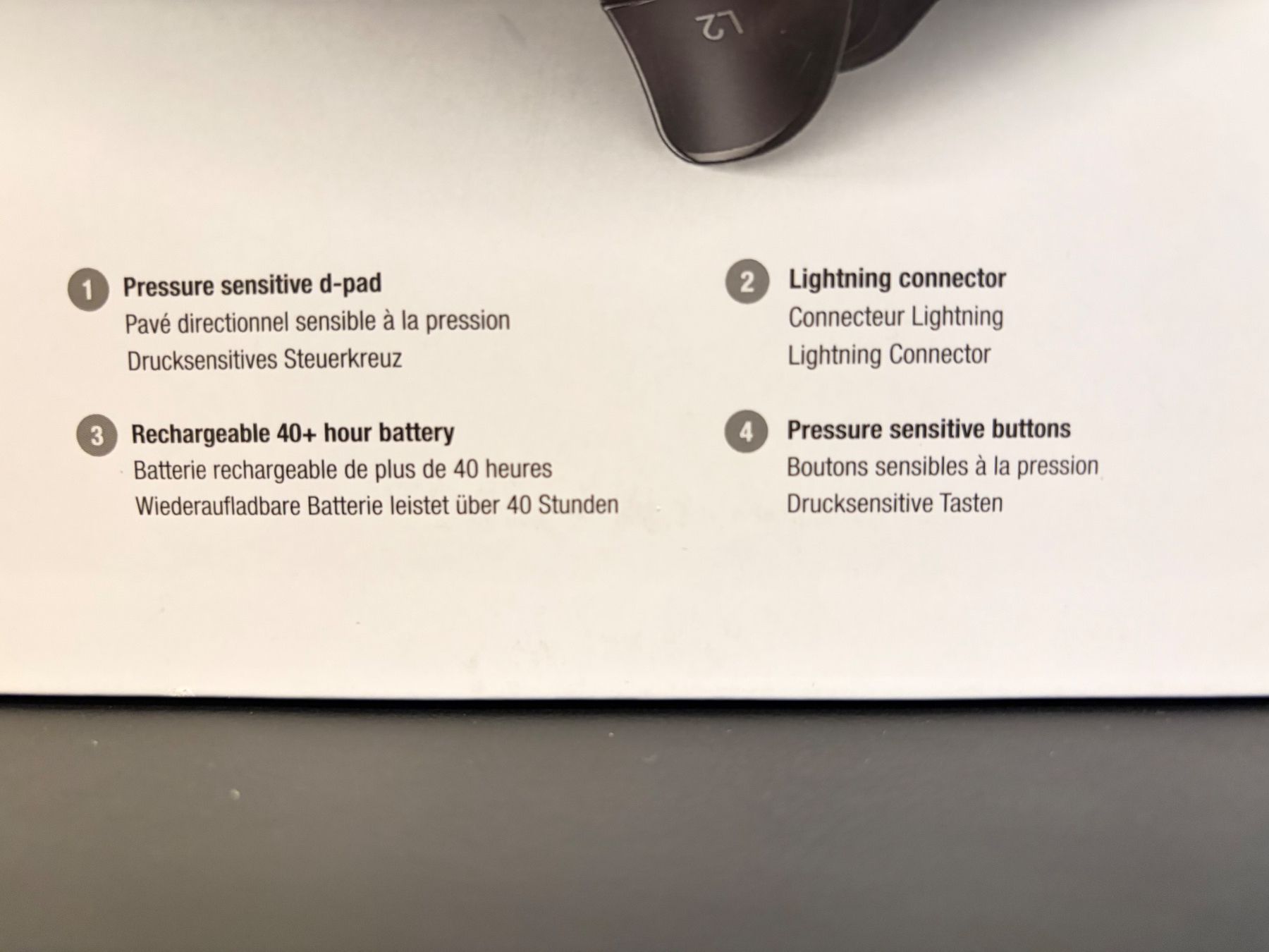 Steelseries Controller: Steelseries Controller Nimbus Bluetooth für Apple Produkte – Usato da spreitenbach venduto da starion05 9