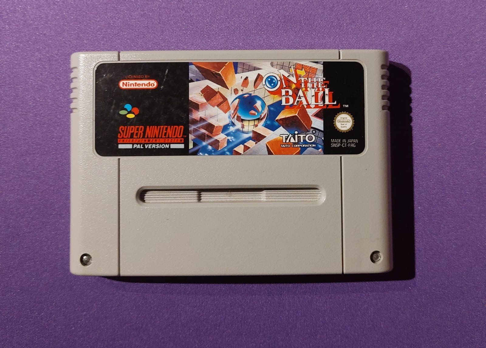 Nintendo Giochi: On the Ball -  Super Nintendo - SNES – Usato da Bichelsee venduto da Kompiuter