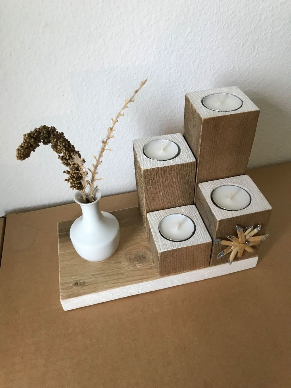 Tutte le decorazioni: Moderner Adventskranz – Nuovo (secondo la descrizione) da Frauenfeld venduto da Koffer12 1