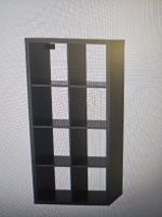 Regal schwarz 8 Fächer guter zustand 