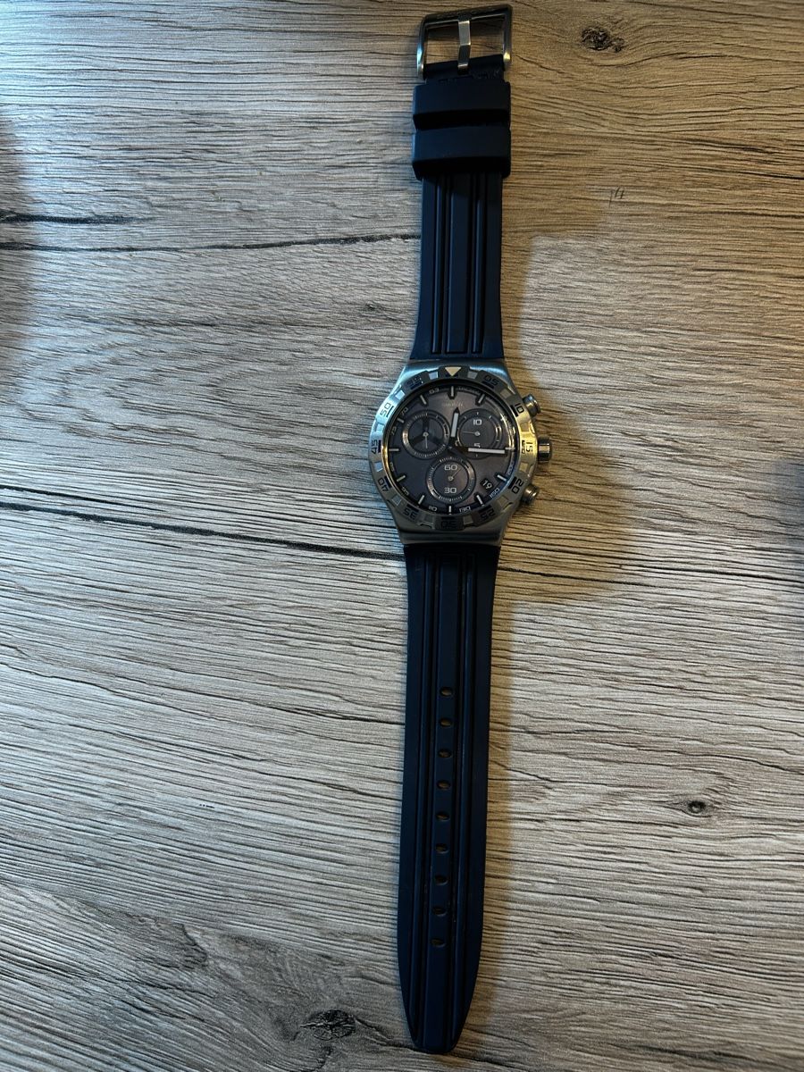 Swatch Orologi: Swatch Teckno Blue Watch – Usato da St Gallen venduto da kon_2nnp 1