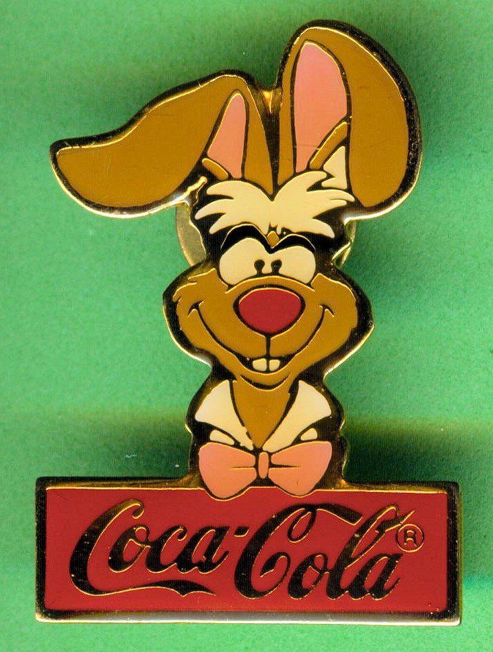 Disney Placchette & Badge: Disney   MARCH HARE   Coca Cola – Usato da Winterthur venduto da Sammleroase