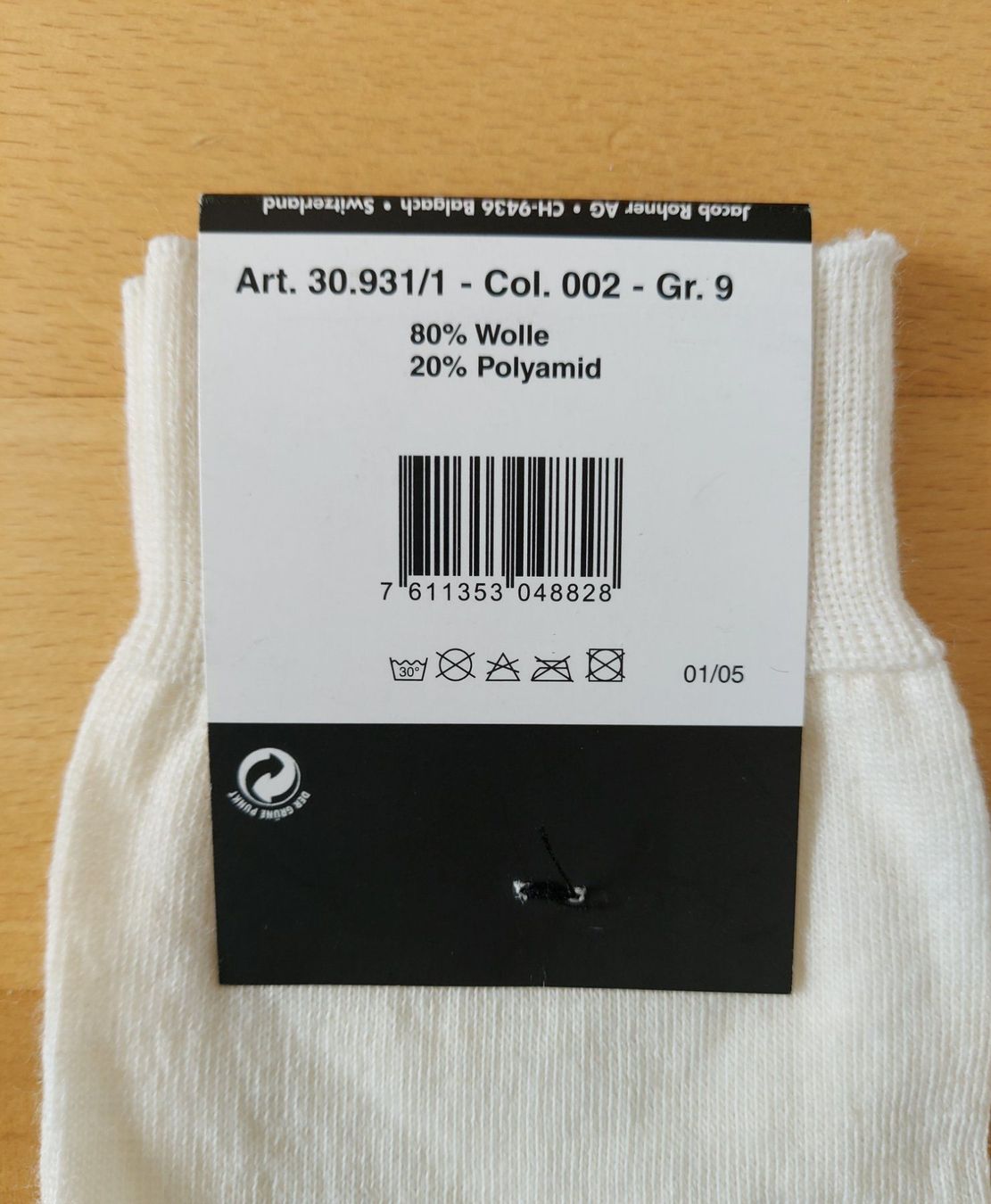 Rohner Calze: Neue Rohner Damen Socken Gr. 35-38 – Nuovo e nell'imballaggio originale da Basel venduto da Mazzo84 2
