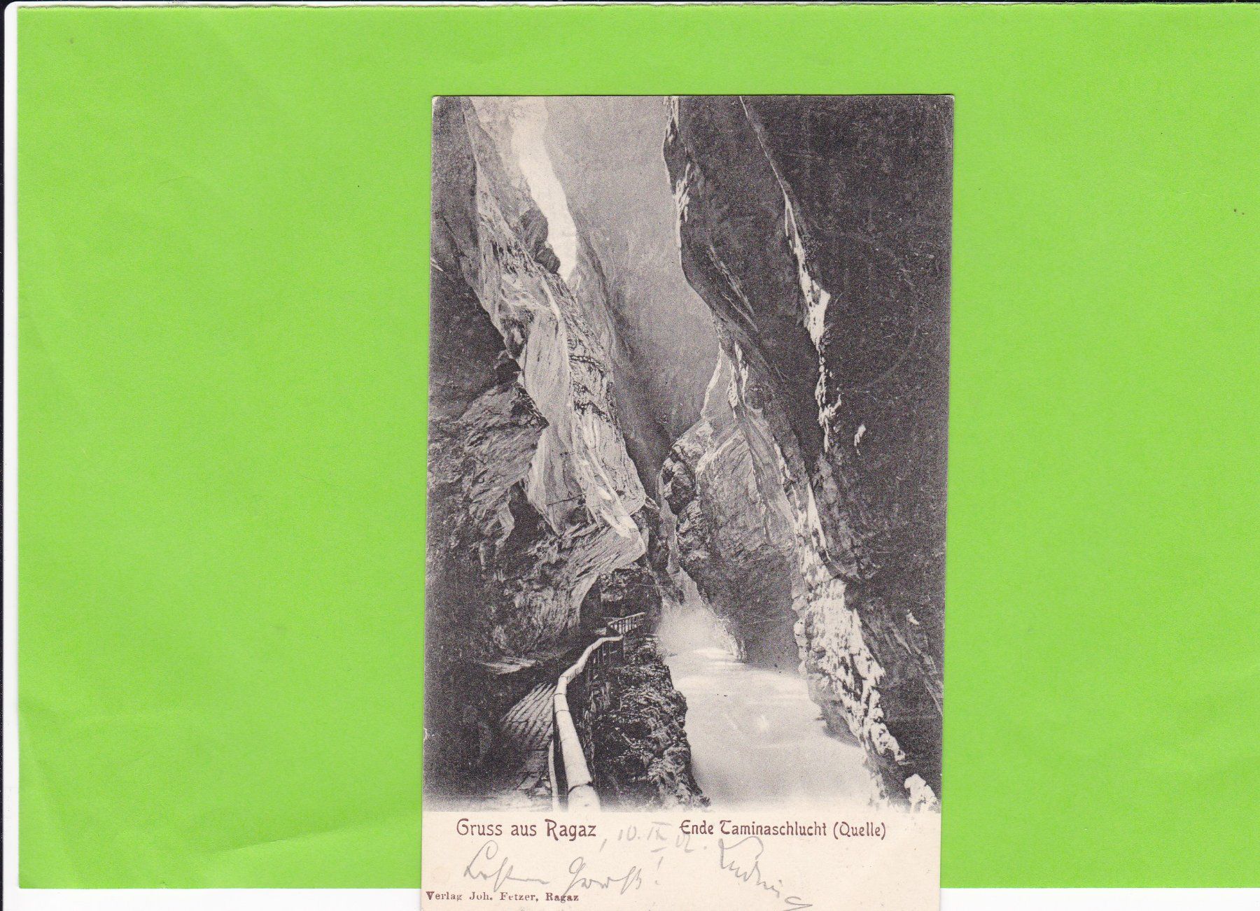 Cartoline postali: Gruss aus Bad Ragaz – Usato da St. Peterzell venduto da neckertal