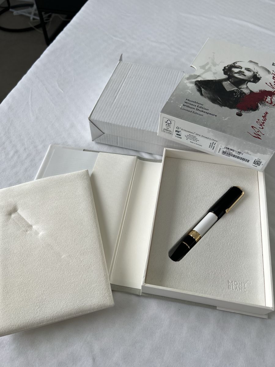 Montblanc Stifte & Marker: Montblanc Writers Edition Shakespeare NEU – Neu und originalverpackt aus Roggwil BE von and_sl26 3