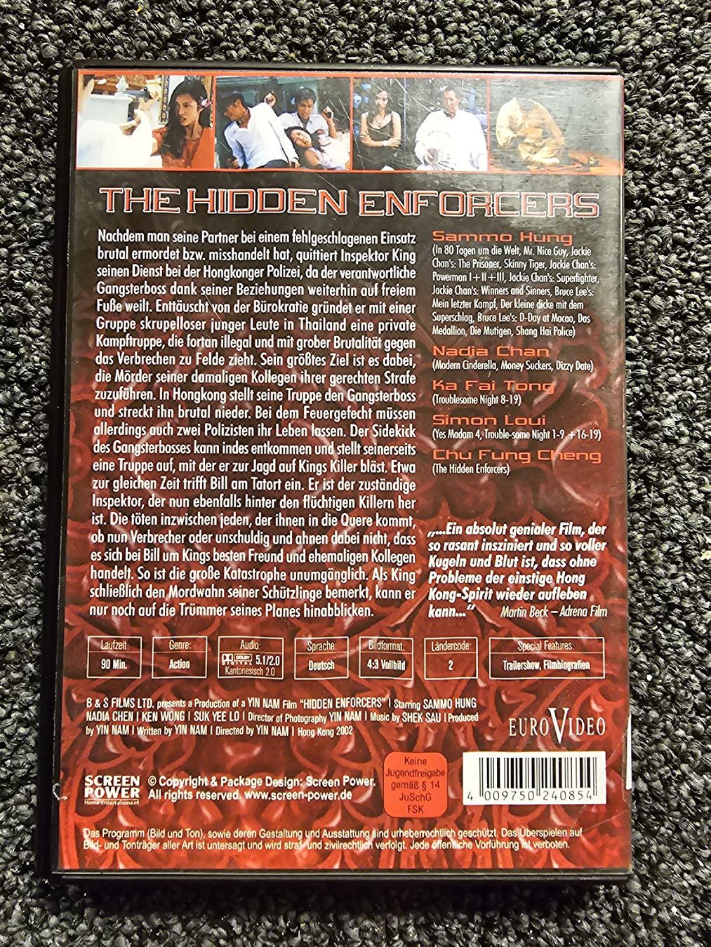 Tutti i DVDs: DVD The Hidden Enforcers (19524) – Usato da Ruswil venduto da jan_bxl5 1