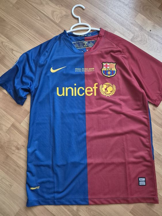 FC Barcelona Messi Trikot Signiert Final Rom 2009 | Kaufen auf Ricardo