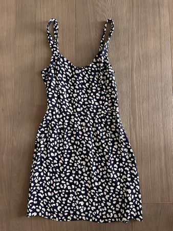 Reformation polka dot mini dress size 4