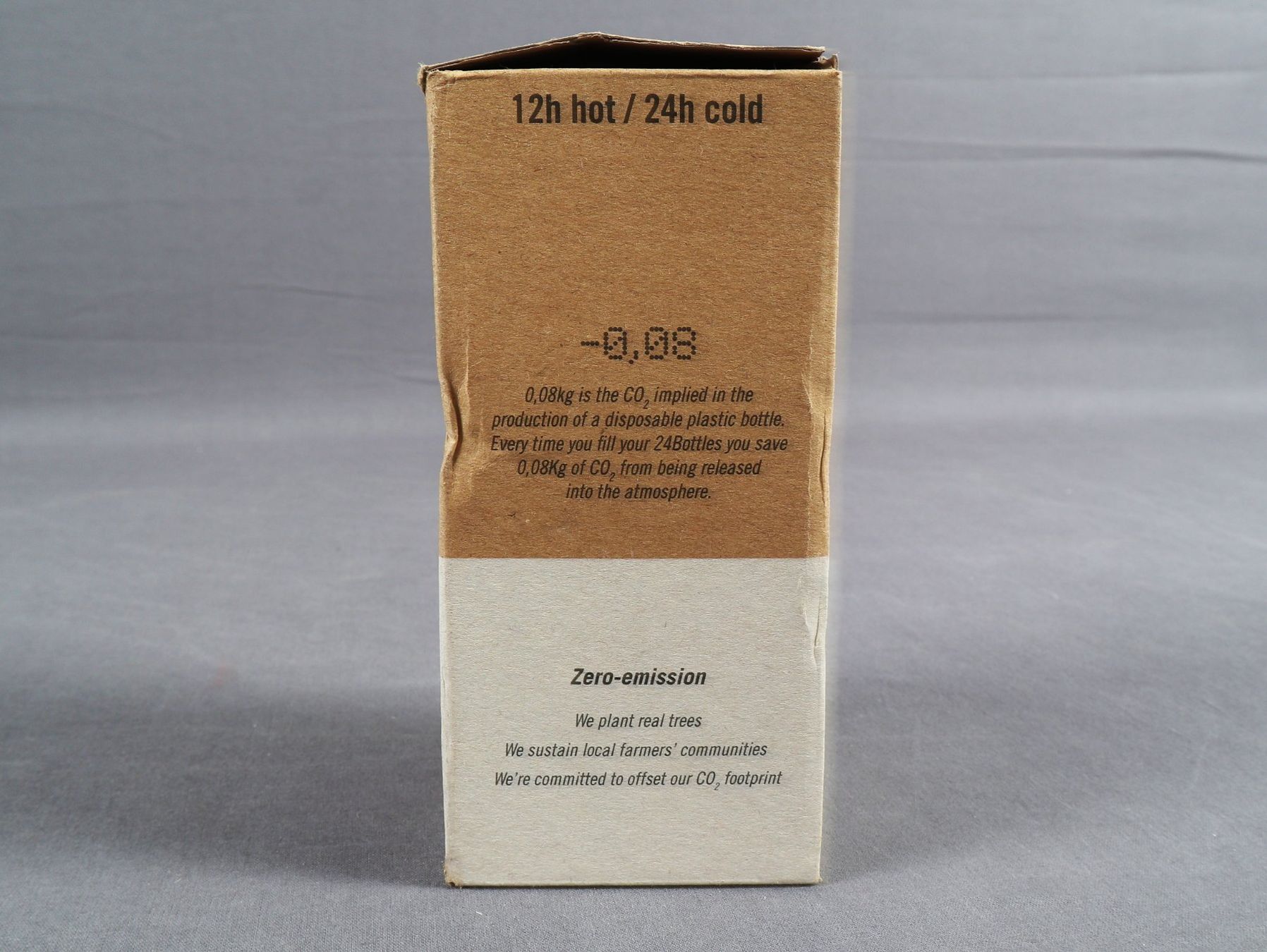 Borracce & Thermos: CLIMA BOTTLE: STAINLESS STEEL BOTTLE – Nuovo (secondo la descrizione) da Steinen venduto da Restwert_Steinen 6