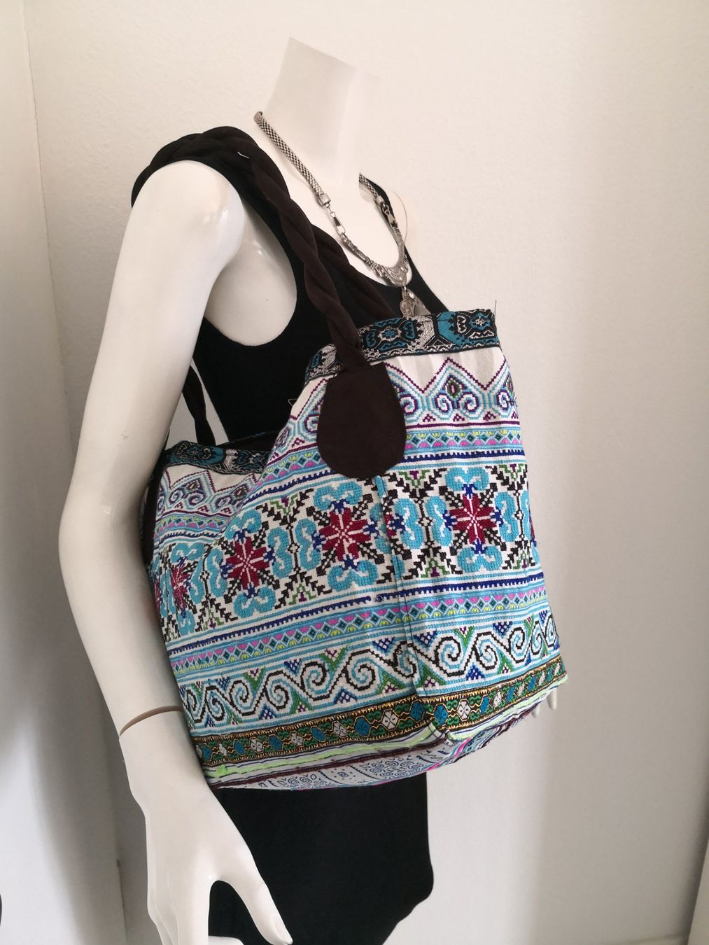 Borse da donna: 🤩BOHO-CHIC HANDGEMACHTE ETHNO PATCHWORK XXL TASCHE NEU – Nuovo (secondo la descrizione) da Olten venduto da Naja-Twins-Twins 2