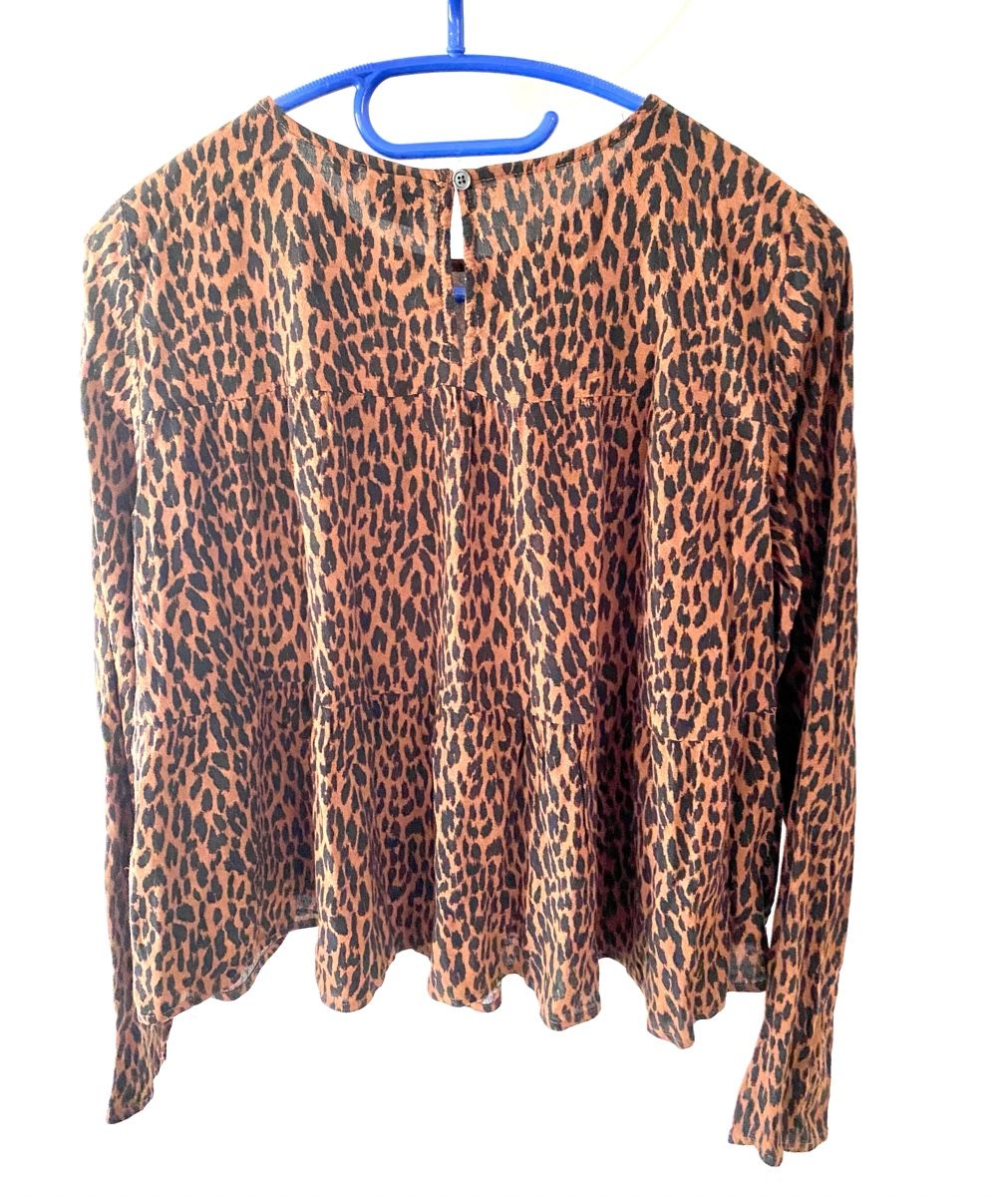 Gap Camicette: GAP Bluse mit Leopardenmuster. Gr. M – Usato da Jona venduto da Flamingoo 3
