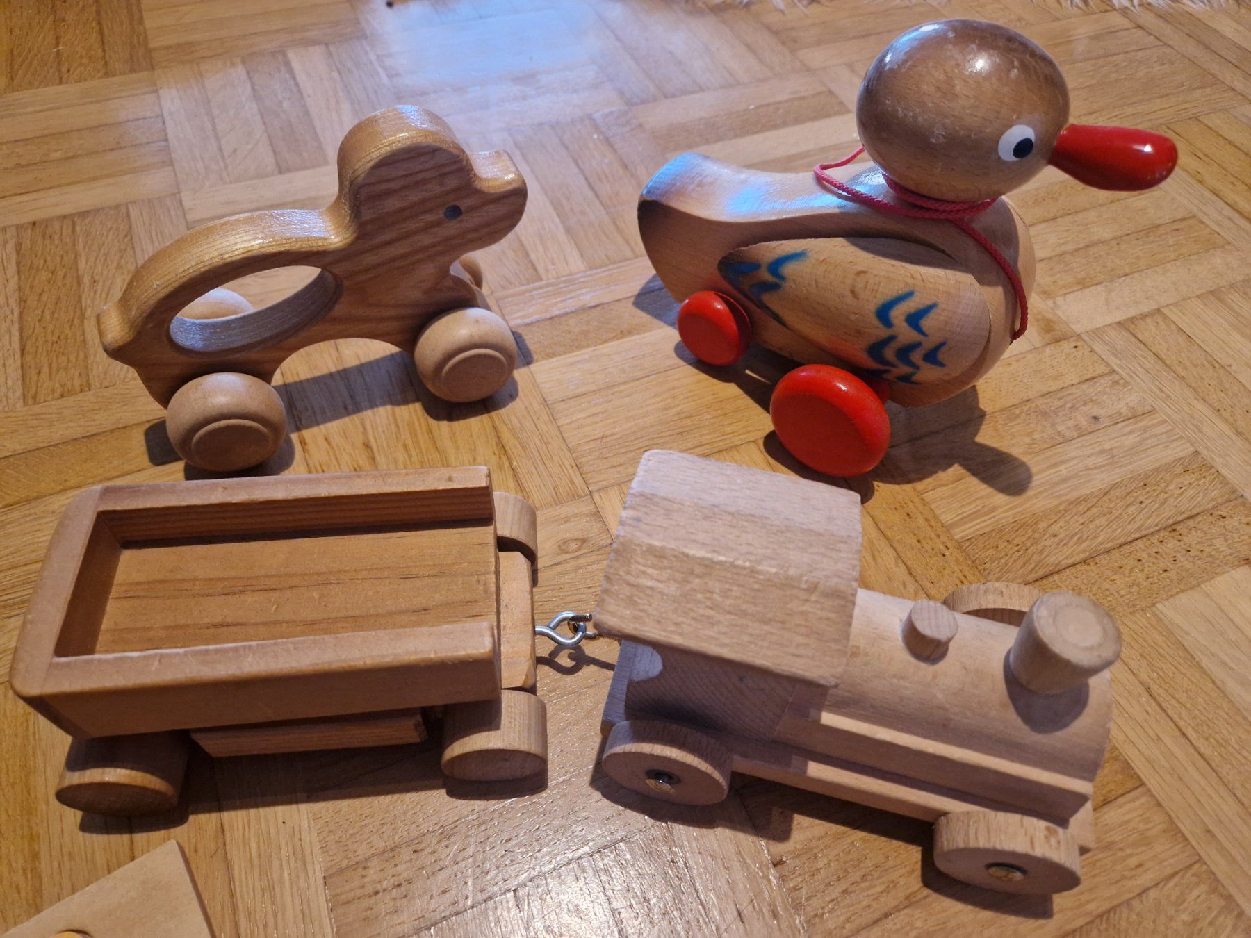 Jouets: 10-Teile Holzspielzeug Set Kleinkind – D'occasion à Reinach BL par Tinkerbelly27 1