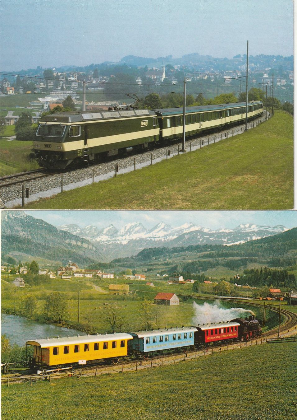 Ansichtskarten: 42 Ak Schweizer Bahnen – Gebraucht aus Rorschacherberg von fratovi2 7