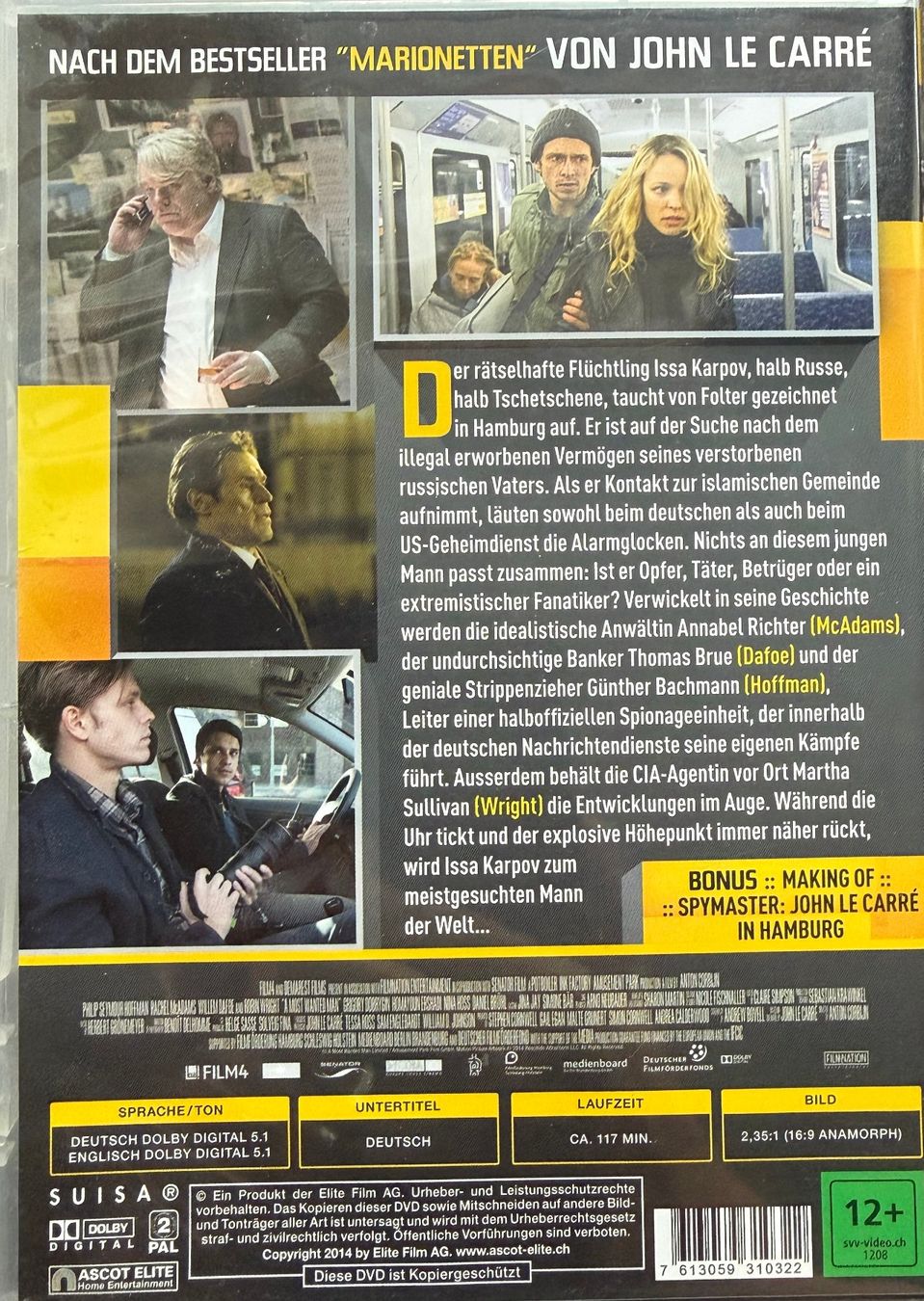 Tutti i DVDs: DVD - a most wanted man – Usato da Zäziwil venduto da kreative-ideen 1
