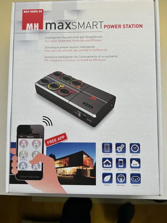 maxsmart Power Station Intelligente Haustechnik Knopfdruck (Neu (gemäss ...