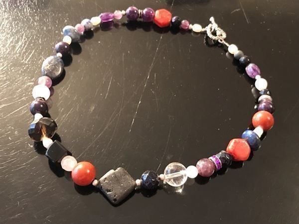 Catenine: Multi Stone Unikat Kette NEU – Nuovo (secondo la descrizione) da Basel venduto da Chili007 1