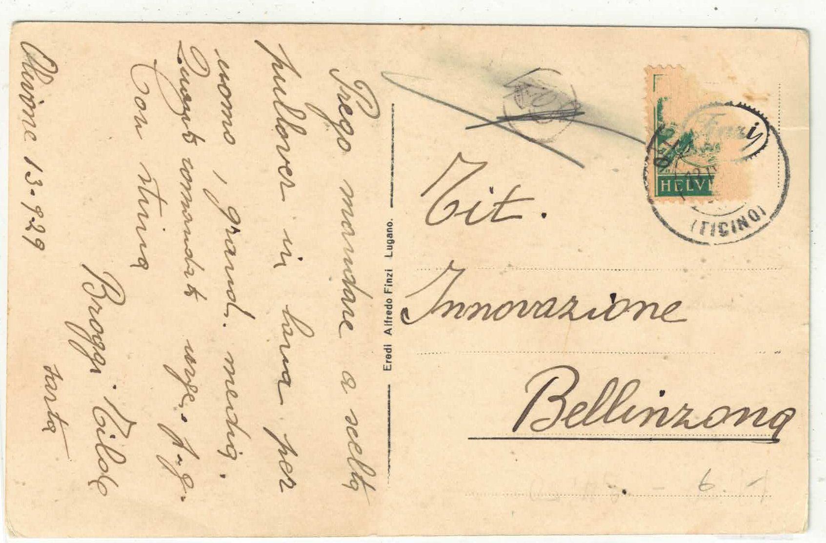 Cartes postales: Olivone ed il Lucomagno – D'occasion à Ettingen par Kartenplanet 1