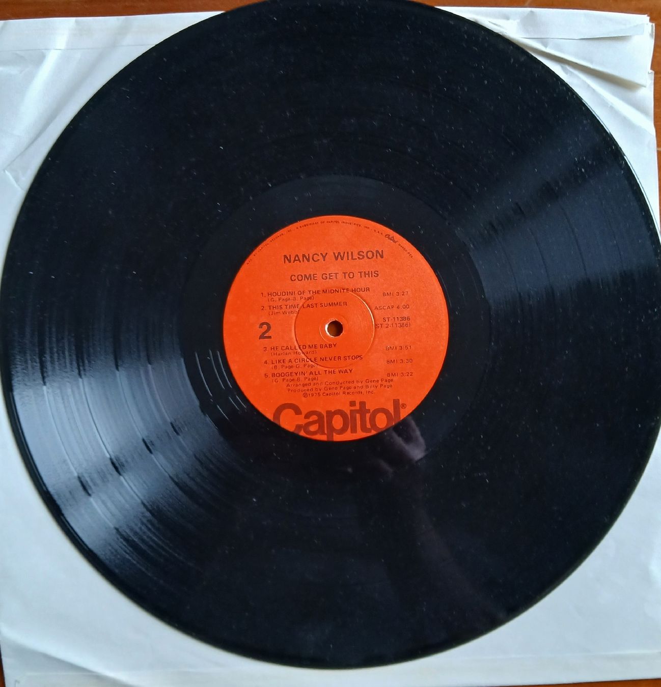 Dischi in vinile: LP Nancy Wilson - come get to this  – Usato da Lausanne venduto da Soulbrother 3