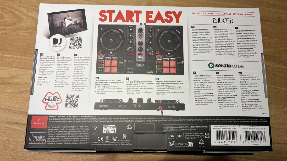 Hercules Console di mixaggio: DJ Controller Hercules DJControl Inpulse 200 MK2 neuwertig – Nuovo (secondo la descrizione) da Wängi venduto da jus_ld9w 1