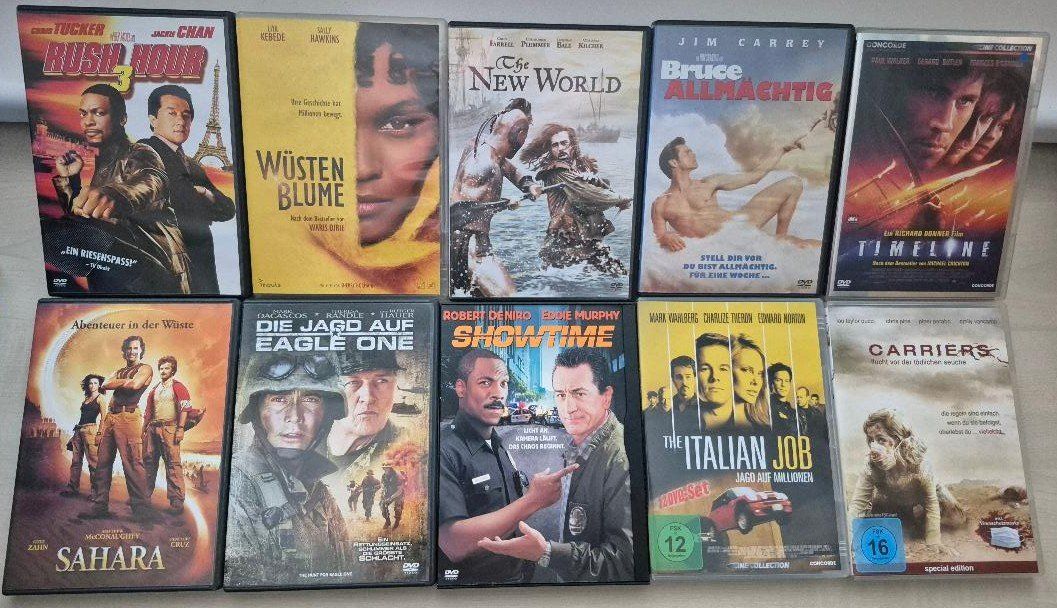 Tutti i DVDs: 60 x DVD Gemischt – Usato da Wettingen venduto da Reviled 5