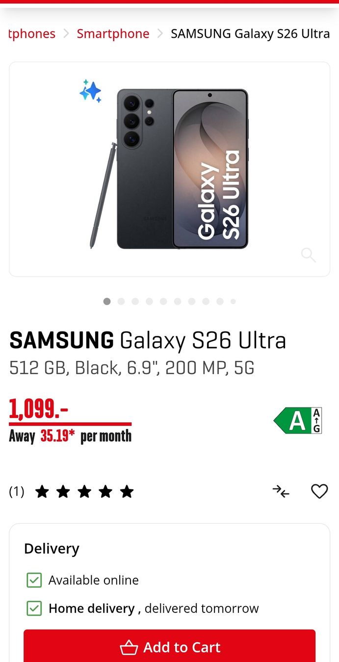 Samsung Handys / Smartphones: S26 Ultra 512 GB – Neu und originalverpackt aus Basel von Nora2020 3