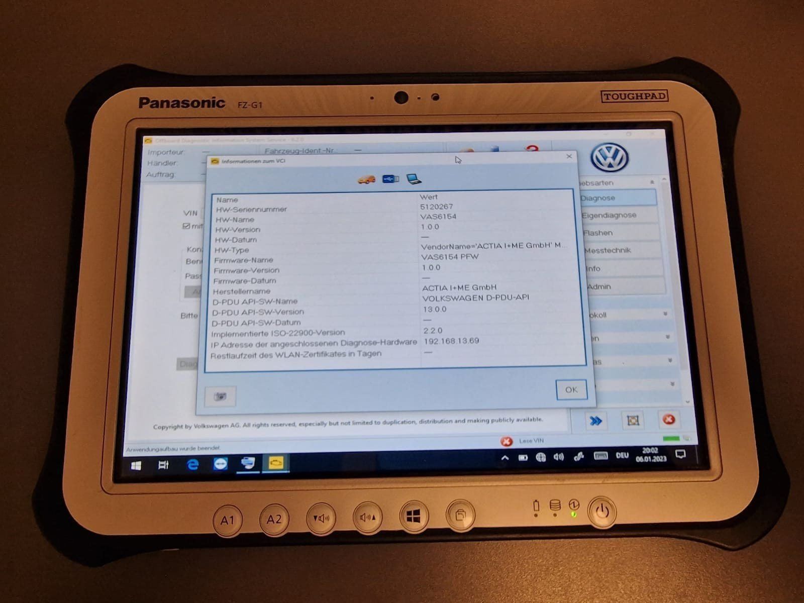 Tutti gli attrezzi: OBD Diagnose Computer ETKA8.2 ODIS ElsaWin Komplet System – Usato da Chur venduto da _xtronix_ 6