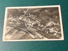 AK Hutzikon-Turbental. 1925. Luftaufnahme.