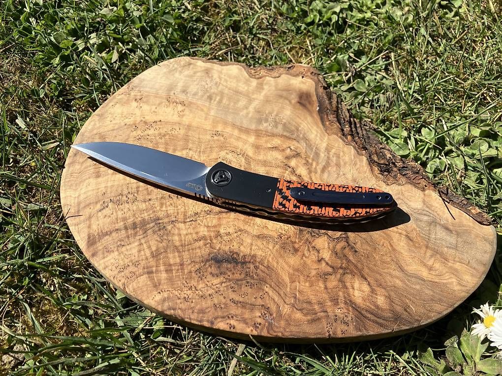 Zubehör: Andre Thorburn M390 Front Flipper Handmade Titan Carbon – Gebraucht aus Feuerthalen von Chevy220 1
