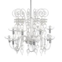 Lustre par Carlo Scarpa Murano, vers 1940, édition Venini