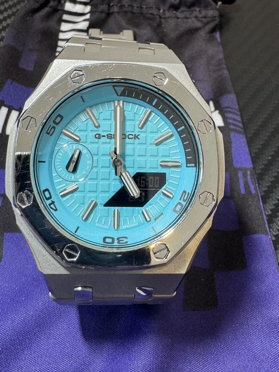 Casio Orologi: Casio Casioak Tiffany G-Shock GA2100 – Nuovo (secondo la descrizione) da Lüscherz venduto da Hudere 1