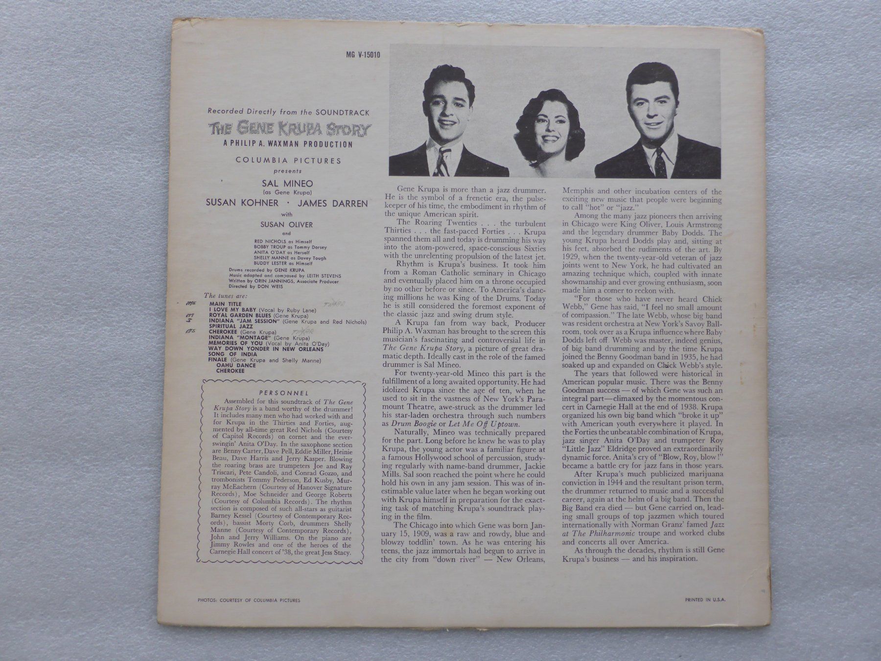 Dischi in vinile: VINYL  LP  GENE KRUPA – Usato da Küssnacht am Rigi venduto da Sunnestrahl 3
