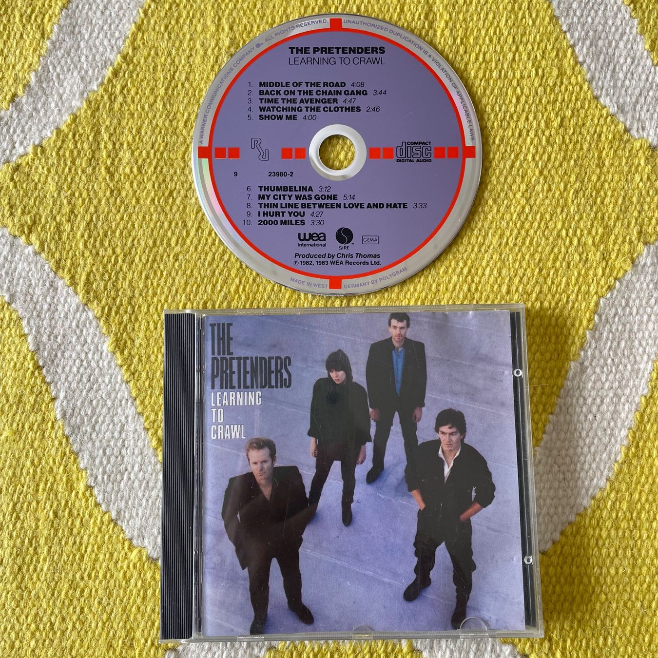 CD: THE PRETENDERS-LEARNING TO CRAWL – Usato da Rorschacherberg venduto da CD-Roli