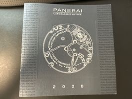 Panerai Laboratorio di Idee 2008, Katalog und Preisliste