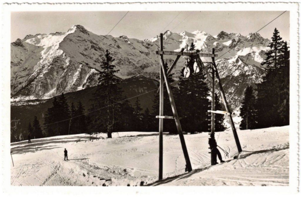 Cartoline postali: Cari - Skilift(1SL) – Usato da Binningen venduto da Mountainrider