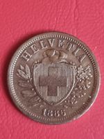 2 RAPPEN SCHWEIZ - JAHR 1886 - SEHR SCHÖN AB 1.-