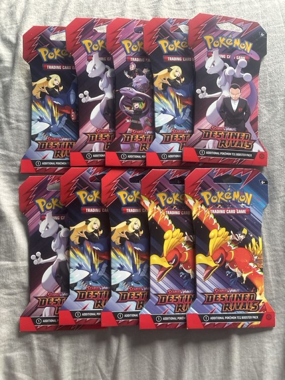 10 Destined Rivals sleeved booster - Englisch (Neuf avec emballage d ...