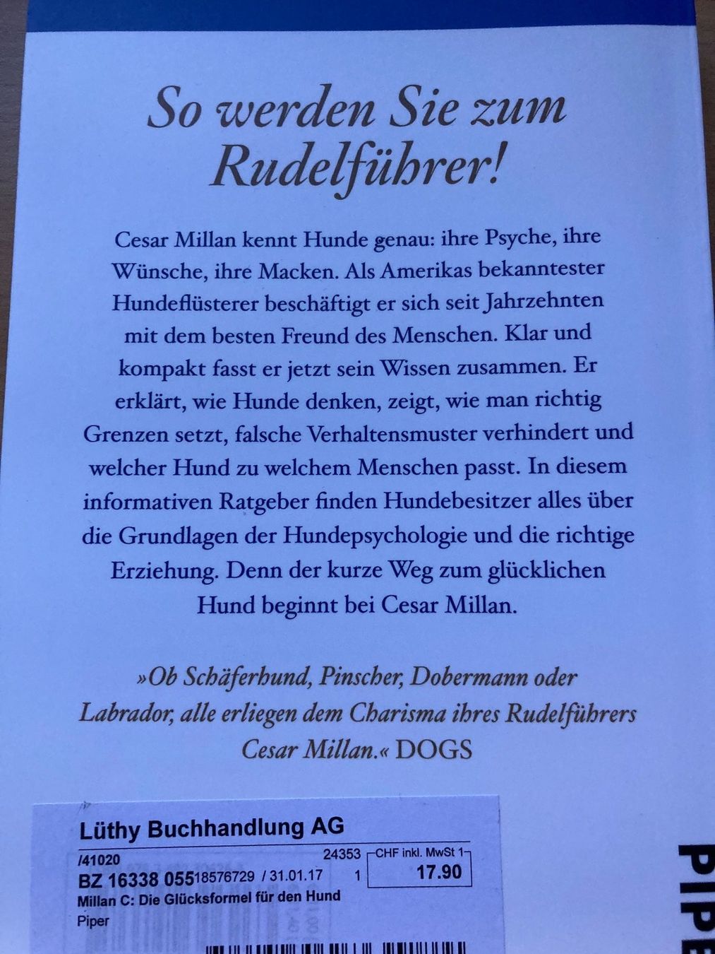 Bücher: Cesar Millan / 2 Ratgeber Hunde – Gebraucht aus Dotzigen von rapunzel03 2