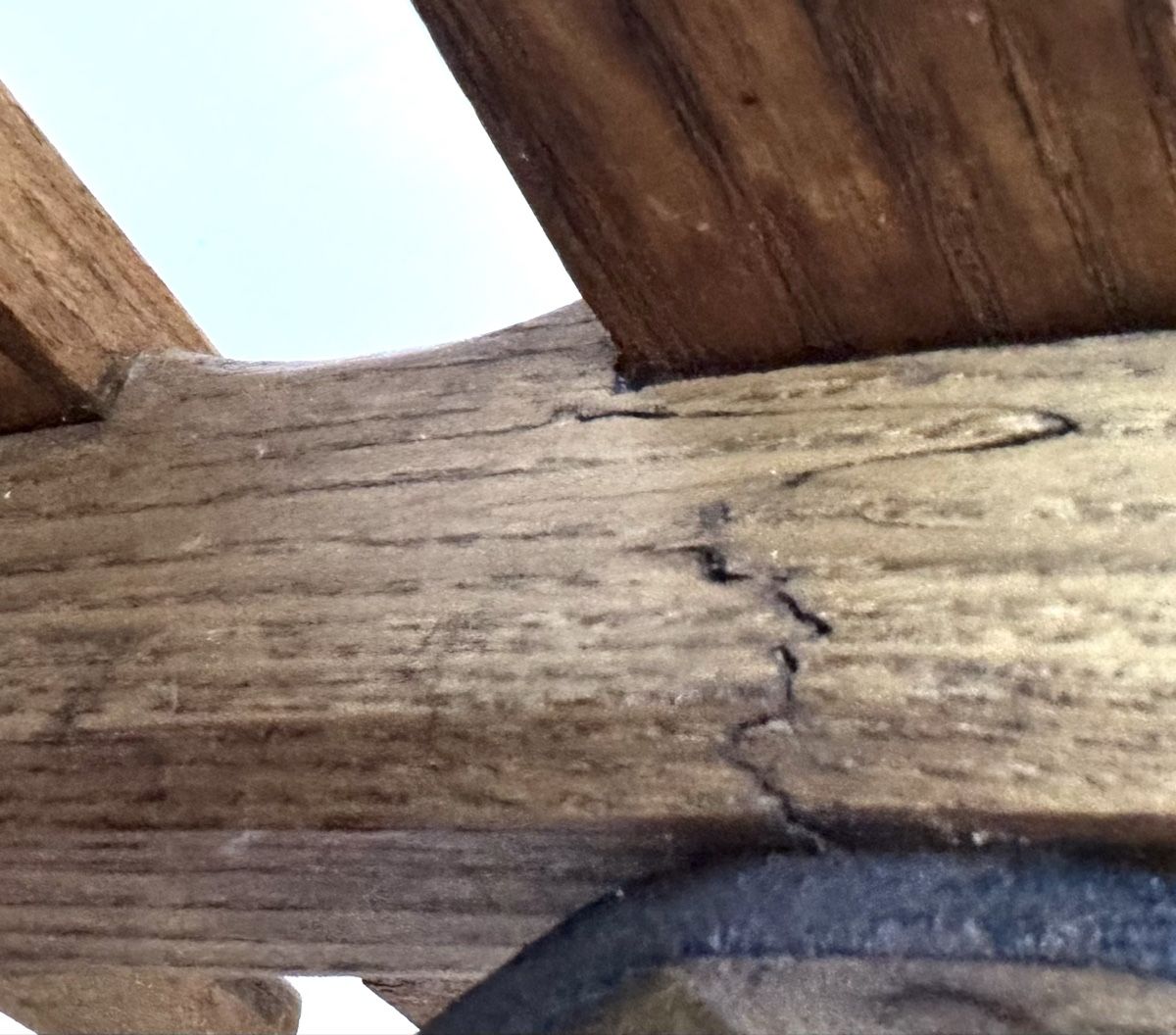 Slitta: Antiker Holzschlitten, als Deko – Difettoso da Wildberg venduto da wild59 8