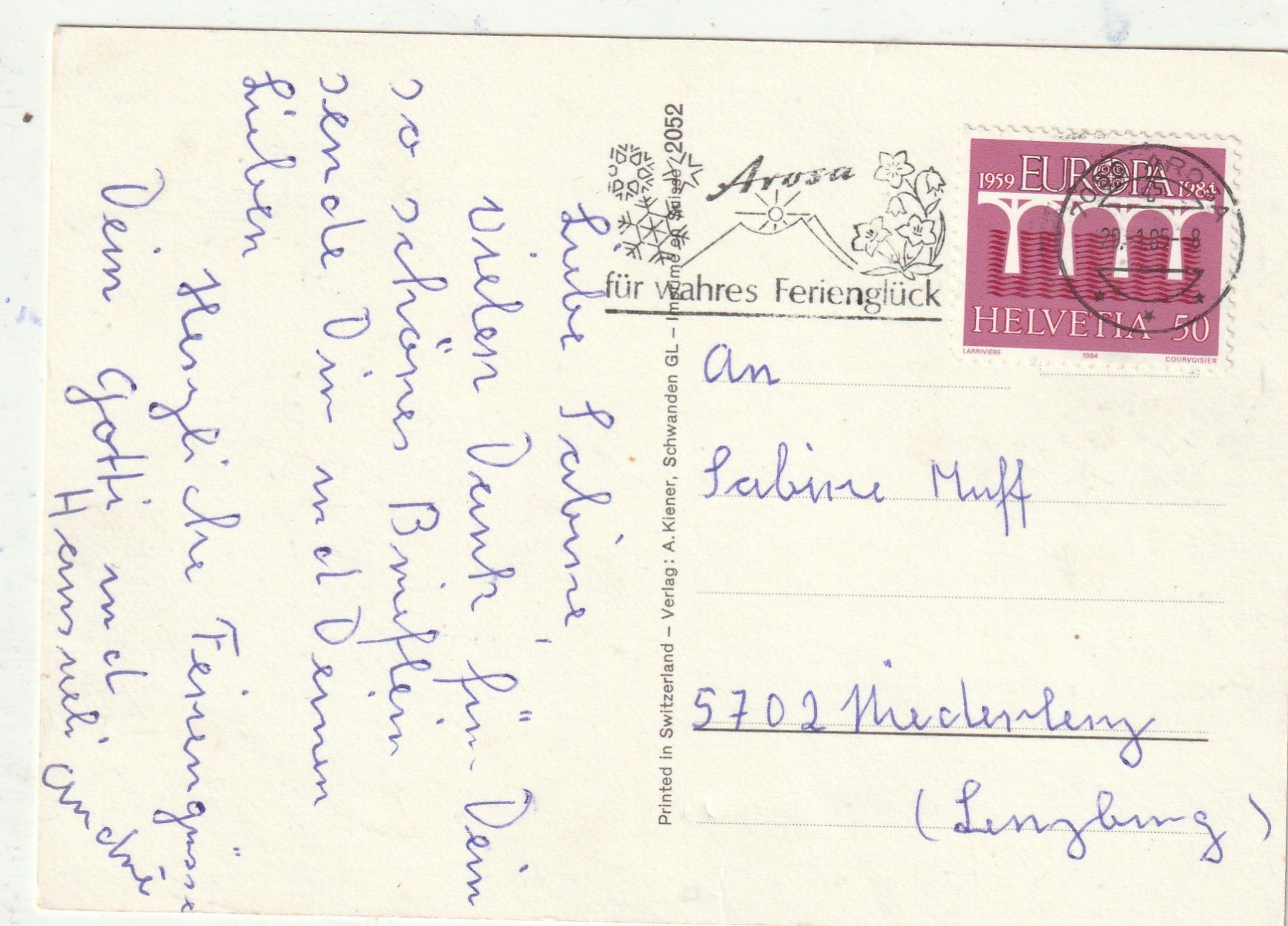 Cartoline postali: 3 Mecki Karten – Usato da Lumbrein venduto da made02 3