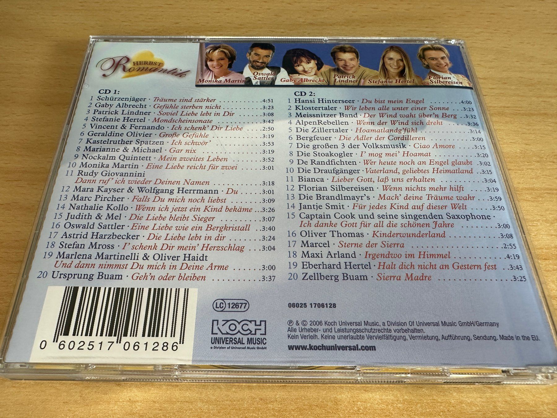 CDs: Hit Auf Hit Herbstromantik Volksmusik - 2 CD – Gebraucht aus Rikon im Tösstal von Alpenmutz 1