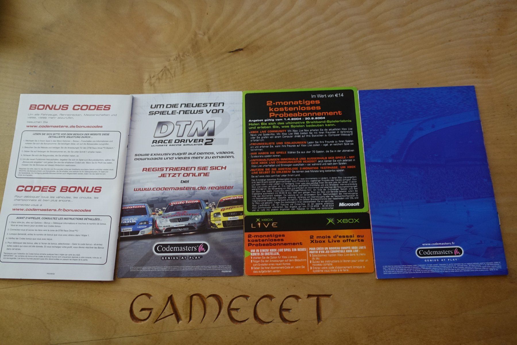 Microsoft Jeux: DTM Race Driver 2 – D'occasion à Steinach par Gamecet 5