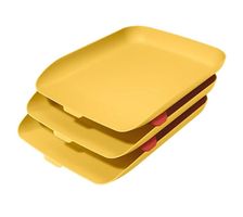 Leitz® Briefkorb für A4-Dokumente, stapelbar, gelb