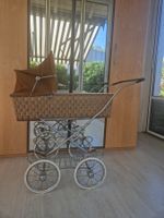 Puppenwagen (ca.1970) geflochten