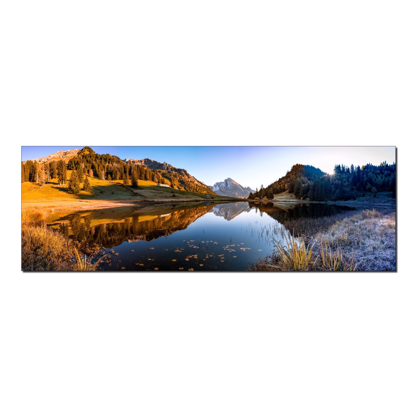 Foto & Immagini: Aluminium-Bild: Gräppelensee. 150cm – Nuovo (secondo la descrizione) da Zürich venduto da Benar123 3