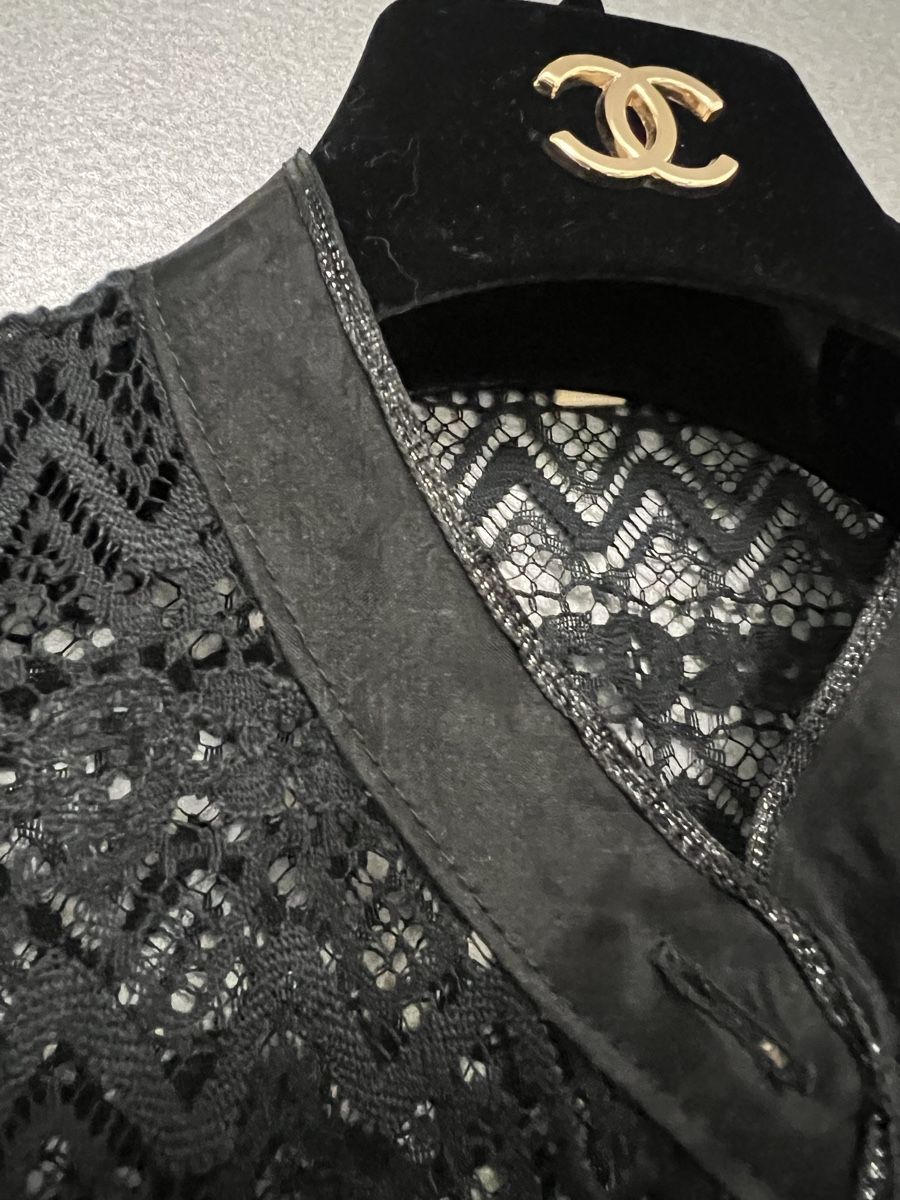 Camicette: Damen-Bluse, Größe 34. Transparenter Spitzenstoff. – Usato da Zürich venduto da Kos12345 1