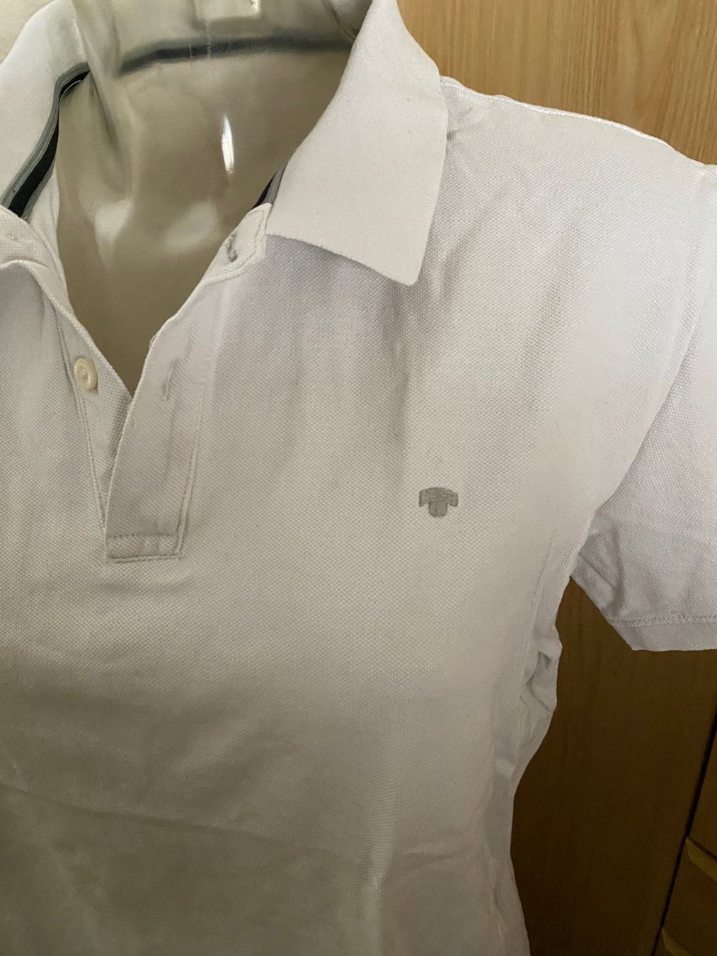 Magliette Polo: Tom Tailor Poloshirt Grösse L  weiss – Usato da Allenwinden venduto da Obalu 1